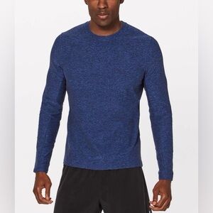 Lululemon Surge Warm Long Sleeve
Heathered Cerulean Blue / Black, size M